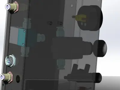  Pneumatic component box 3D model