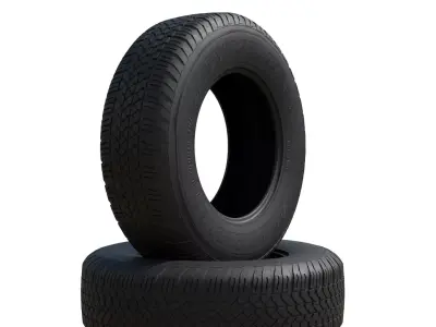 Bridgestone Dueler HT D684 3D model Free 3D model