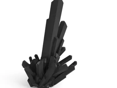 Crystal Diamond Low Poly Realistic krystal Low-poly 3D model