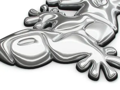 Wiesmann logo 3D model