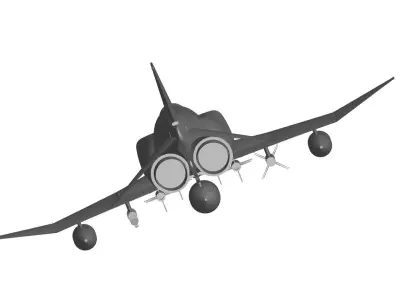 McDonnell Douglas F-4 Phantom 3D model