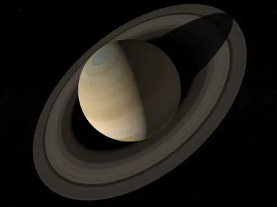 Saturn Planet 3D model