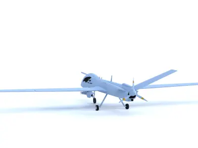 CHENGDU - CAIG Wing Loong II - PTERODACTY II - Low-poly 3D model