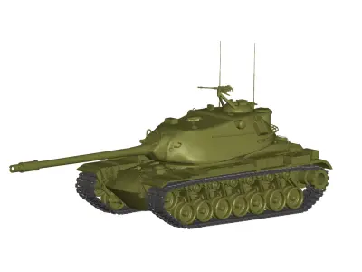 M103 Heavy Tank 3D model