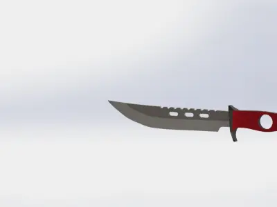 Knife Columbia 3D model