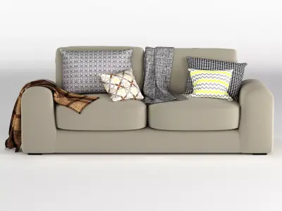 sofa modern furniture 3D model
