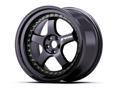 Work Meister S1 Wheel 3D model