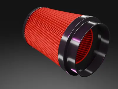 Racing air filter 3D model