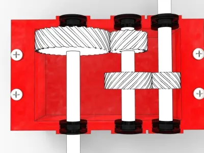 gear box Free 3D model