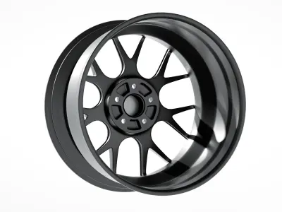 BBS CH-R Low-poly 3D model