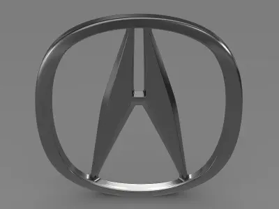 Acura logo 3D model