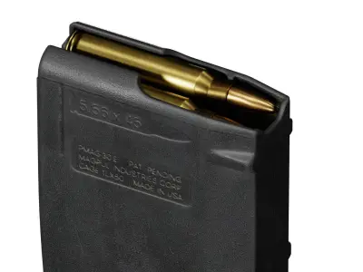 MAGPUL EMAG Low-poly 3D model