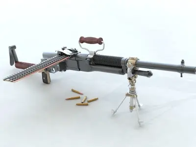 303 Hotchkiss Mk I 3D model