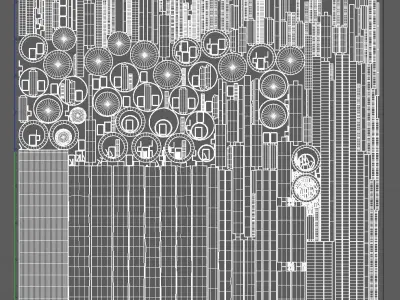 Battering Ram - Siege Tower Low-poly 3D model