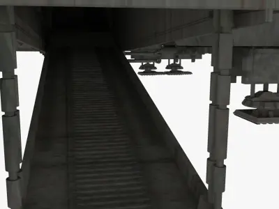 Millennium Falcon - Starship Starwar Low-poly 3D model