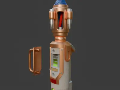 River Song Sonic Screwdriver - Doctor Who 3D print model