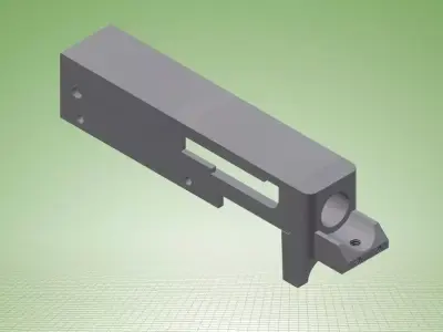 Ruger 10-22 Weldable Receiver Free 3D model