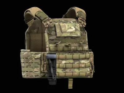 Strandhogg v3 SAPI Cut Plate Carrier V3 Low-poly 3D model