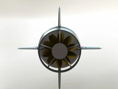 Poseidon drone 3D model