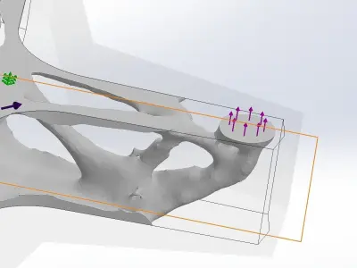 Optimal Quadrotor Frame 3D print model