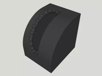 General Aviation Trim Wheel 3D print model