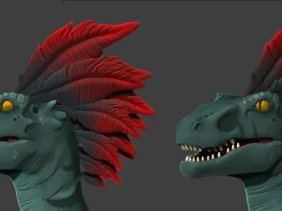 Dinosaur Model 3D model