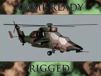 Battle Helicopter 3D model