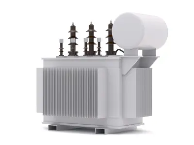 Electric Transformer 3D model