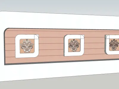 boundry wall 1 3D model