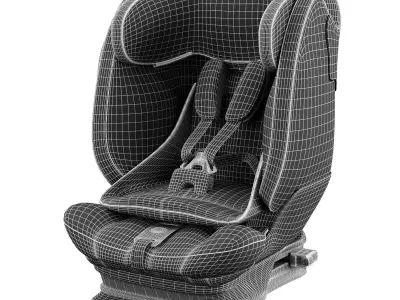MAXI COSI CAR SEAT Low-poly 3D model