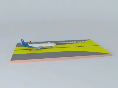 Aeroflot MD11 Free 3D model