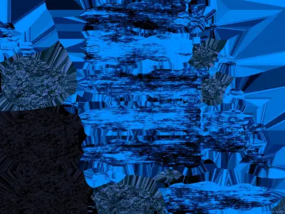 Tarantula Chromatopelma Low-poly 3D model