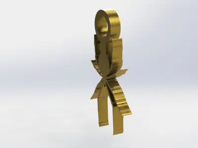 Spider Pendant Simple 3D print model