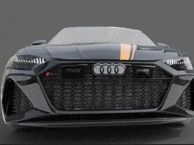 audi rs advant Free low-poly 3D model