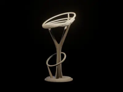 Barstool 1 Free low-poly 3D model