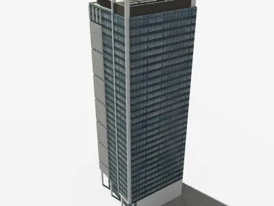 King George Central Low-poly 3D model