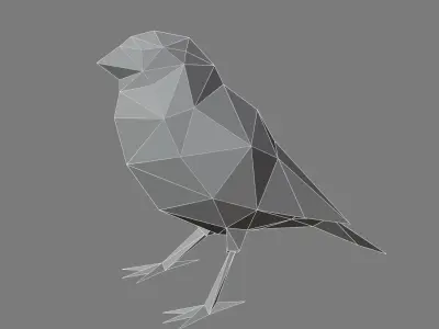 Bird - Bullfinch Free 3D print model