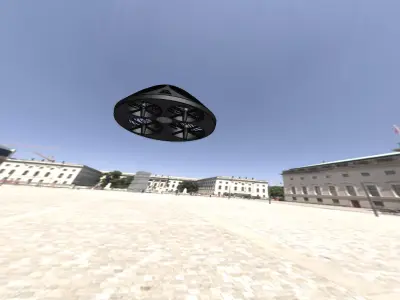 Aero Orb X1 3d printable Armless Shielded Unibody Drone   3D print model