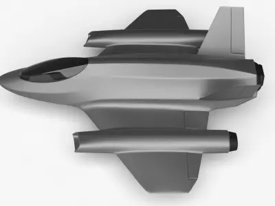 Racing Spaceship Proxima 3D model