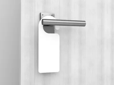 Hanger On Door  3D model