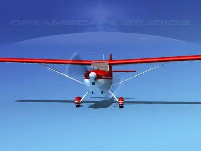 Bellanca Citabria 7KC V02 3D model
