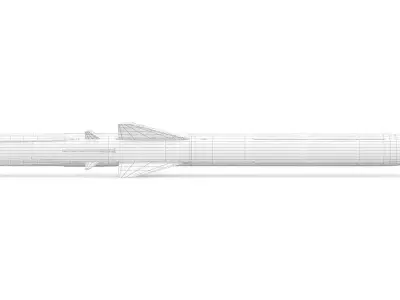 BrahMos Cruise Missile Free 3D model