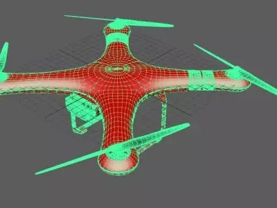 Drone Free 3D model