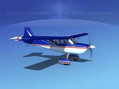 Bellanca Citabria 7KC V01 3D model