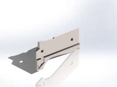 Baretta Grip Pistol Gun Grip 3D Printable for your gun accessory 3D print model