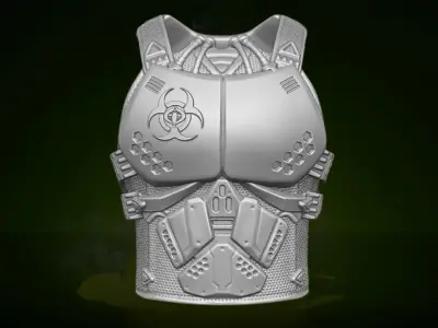 Toxo Viper Fan Art Kit 3D printable File For Action Figures 3D print model