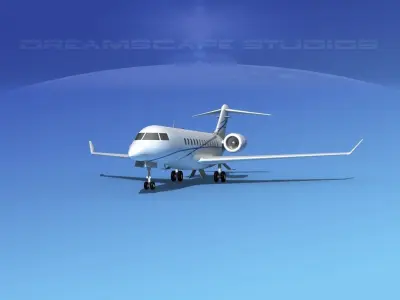 Global Express 6000 V09 3D model
