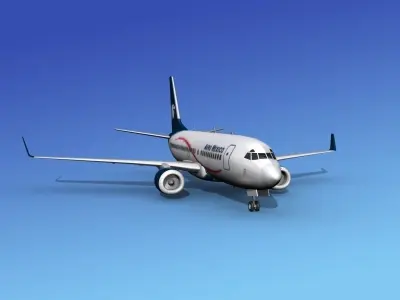 Boeing 737-700ER Aero Mexico 3D model