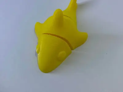Flexi Fish Articulated Print in Place Free 3D print model