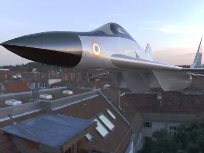 MiG 29 3D print model